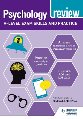 Book cover for Psychology Review: A-level Exam Skills and Practice