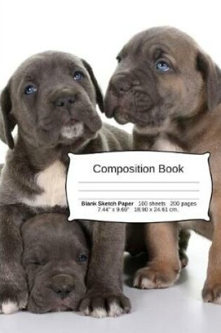 Cover of Cane Corso Composition Notebook