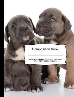 Cover of Cane Corso Composition Notebook