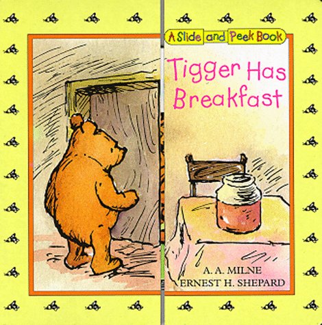Book cover for Tigger Has Breakfast Mini Slide-And-Peek