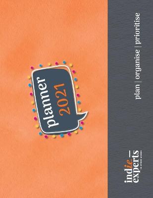 Book cover for Pop Planner 2021 Orange Cover