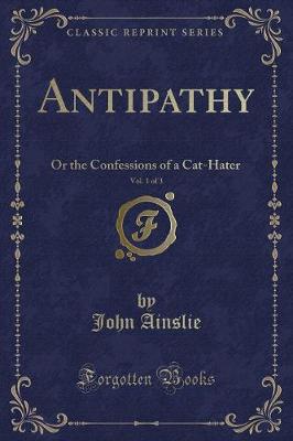 Book cover for Antipathy, Vol. 1 of 3