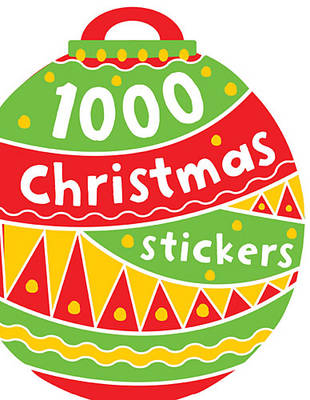 Book cover for 1000 Stickers: Christmas