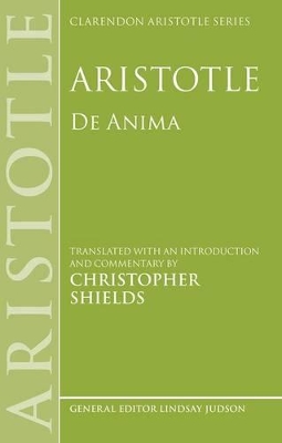 Cover of Aristotle: De Anima