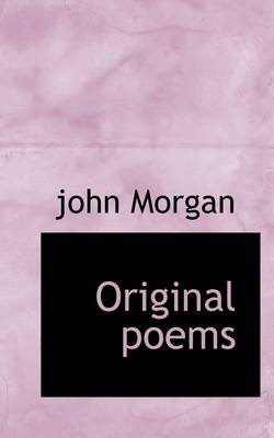 Book cover for Original Poems