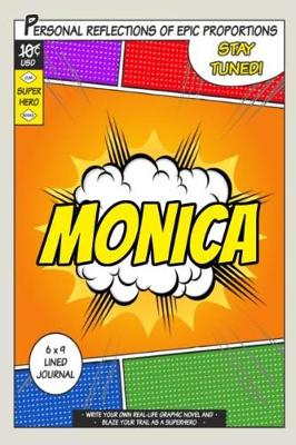 Book cover for Superhero Monica