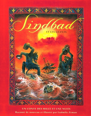 Book cover for Sindbad et les geants
