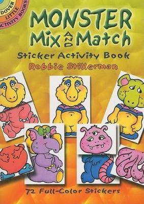 Book cover for Monster Mix and Match Sticker Activity Book