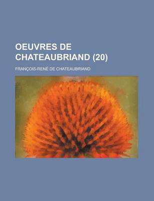 Book cover for Oeuvres de Chateaubriand (20)