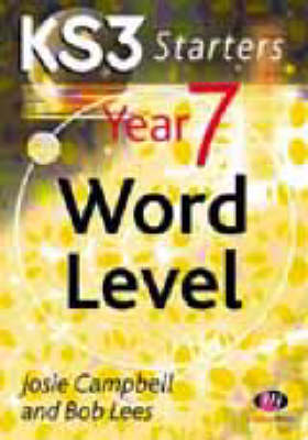 Cover of Key Stage 3 English Starters: Word Level