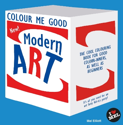 Book cover for Colour Me Good Modern Art