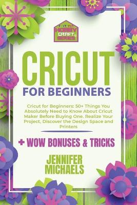 Book cover for Cricut for Beginners 2021