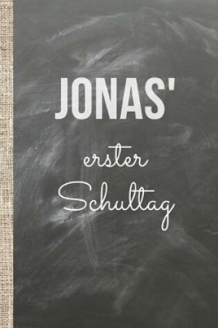 Cover of Jonas' erster Schultag