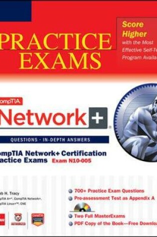 Cover of CompTIA Network+ Certification Practice Exams (Exam N10-005)