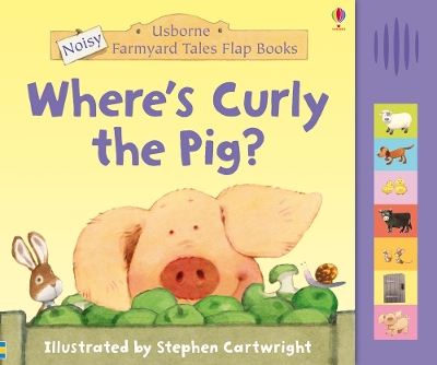 Book cover for Where's Curly the Pig?