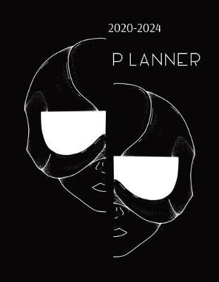 Book cover for Futuristic Woman - 2020-2024 Planner