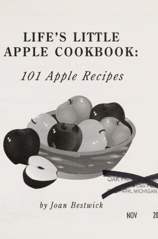 Cover of Life's Little Apple Cookbook