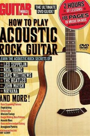 Cover of Guitar World -- How to Play Acoustic Rock Guitar