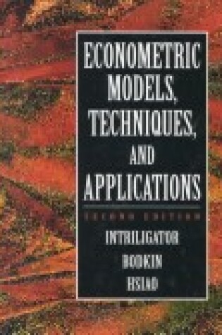 Cover of Econometric Models, Techniques, and Applications