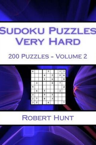 Cover of Sudoku Puzzles Very Hard Volume 2