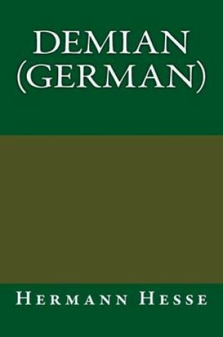 Cover of Demian (German)