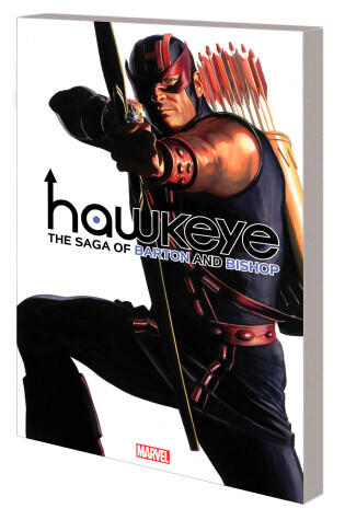 Cover of Hawkeye by Fraction & Aja: The Saga of Barton and Bishop