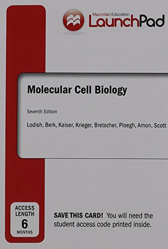 Book cover for Launchpad for Lodish's Molecular Cell Biology (Six Month Access)