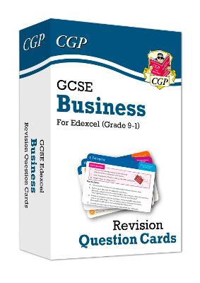Book cover for GCSE Business Edexcel Revision Question Cards