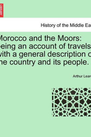 Cover of Morocco and the Moors