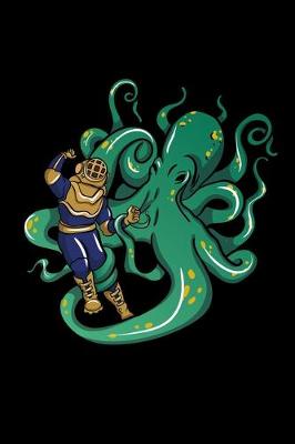 Book cover for Diver fighting Octopus