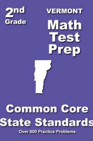 Cover of Vermont 2nd Grade Math Test Prep