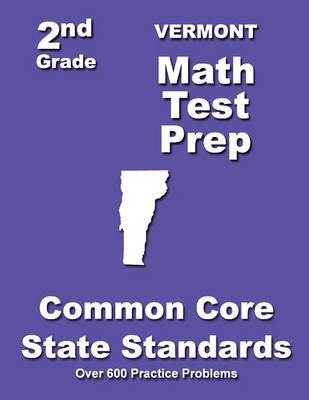 Book cover for Vermont 2nd Grade Math Test Prep