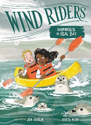 Book cover for Wind Riders #3: Shipwreck in Seal Bay
