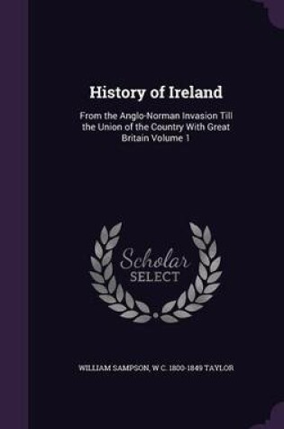 Cover of History of Ireland