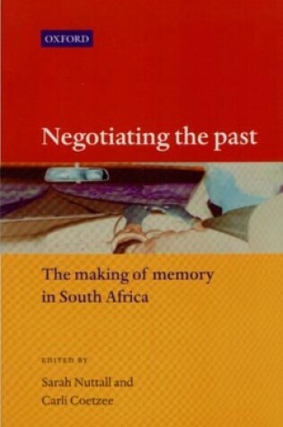 Cover of Negotiating the Past