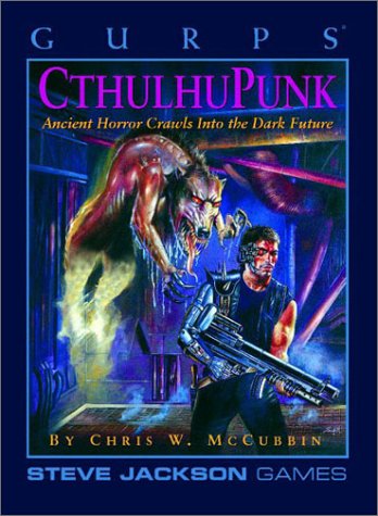 Book cover for Gurps: Cthulhupunk