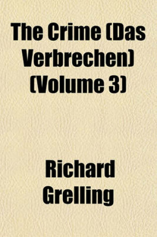 Cover of The Crime (Das Verbrechen) (Volume 3)