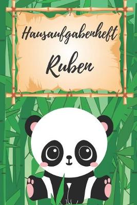 Book cover for Hausaufgabenheft Ruben