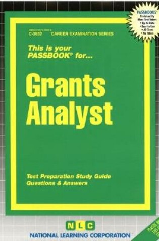 Cover of Grants Analyst