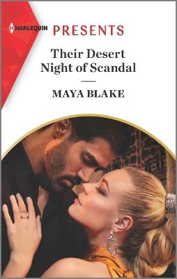 Cover of Their Desert Night of Scandal