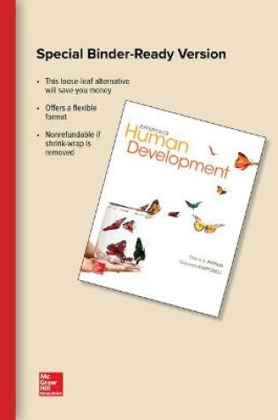 Cover of Looseleaf for Experience Human Development