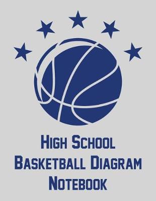 Book cover for High School Basketball Diagram Notebook