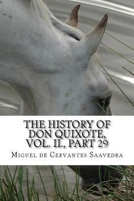 Book cover for The History of Don Quixote, Vol. II., Part 29