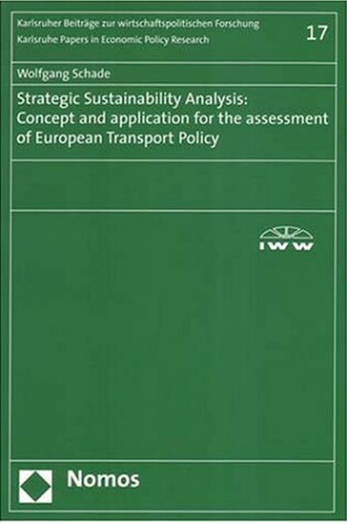 Cover of Strategic Sustainability Analysis