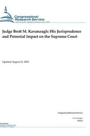 Cover of Judge Brett M. Kavanaugh