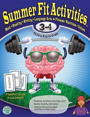 Book cover for Summer Fit Third to Fourth Grade
