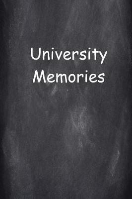 Cover of Graduation Journal University Memories