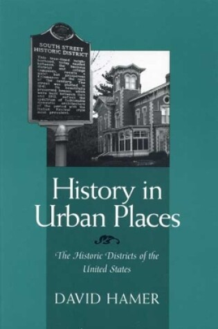 Cover of History in Urban Places