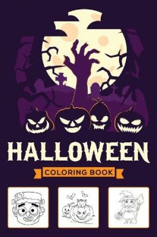 Cover of Halloween Coloring Book