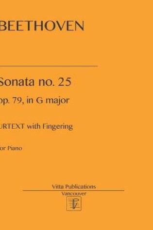 Cover of Beethoven Sonata no. 25